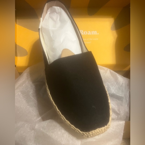 NWT SOLUDOS The Original Dali Women's Black Espadrille Shoes - Picture 7 of 12